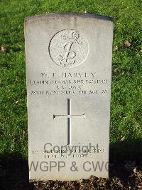 Grangegorman Military Cemetery - Harvey, William Edward